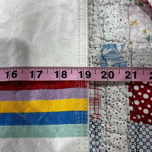 Madewell Insider Cotton Tote Rainbow Wave - Picture 7 of 11